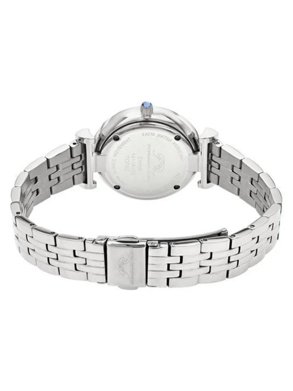 NWT Porsamo Bleu Emma Silver-tone Dial Ladies Watch